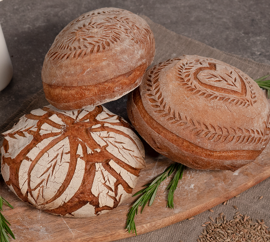 Фигурный хлеб (узоры на хлебе): Шаг 12