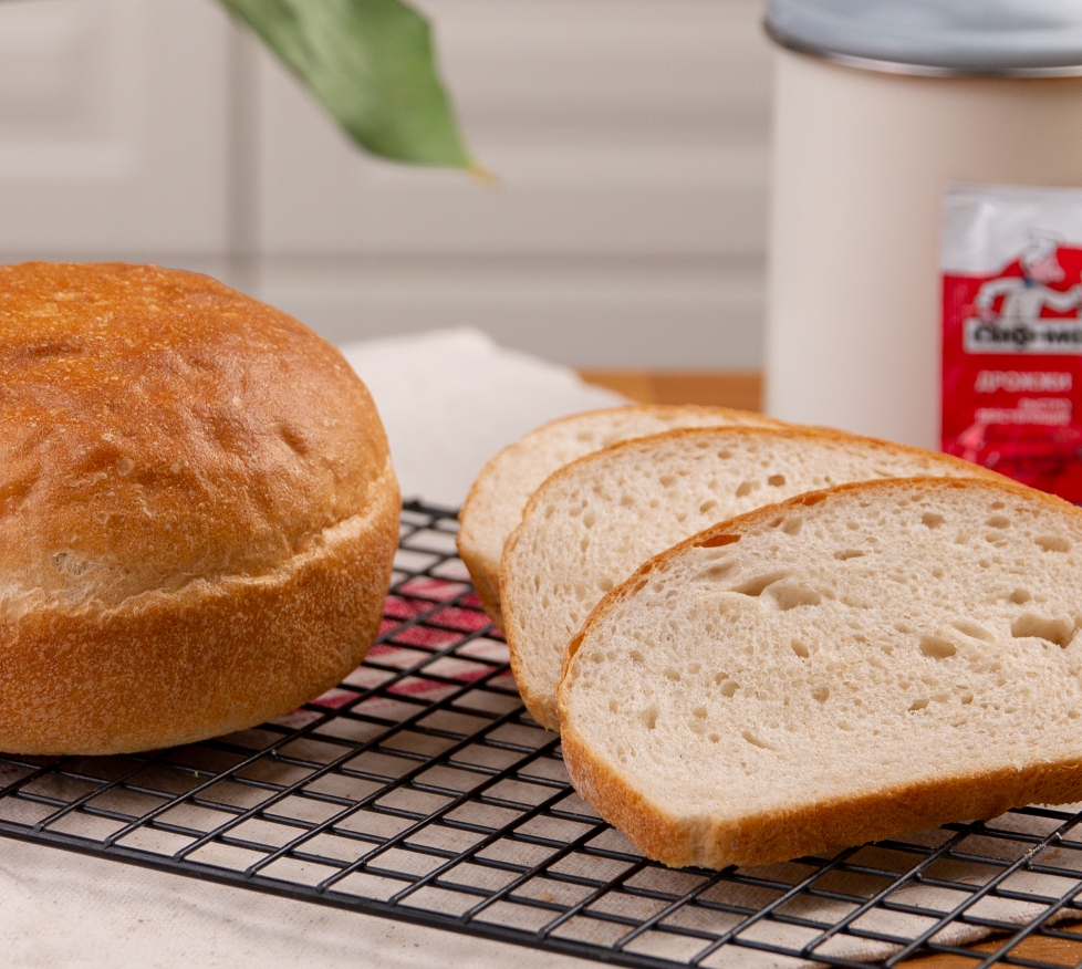 Пшеничный хлеб на сметане: Шаг 8