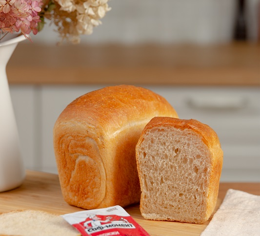 Пшеничный постный формовой хлеб: Шаг 13