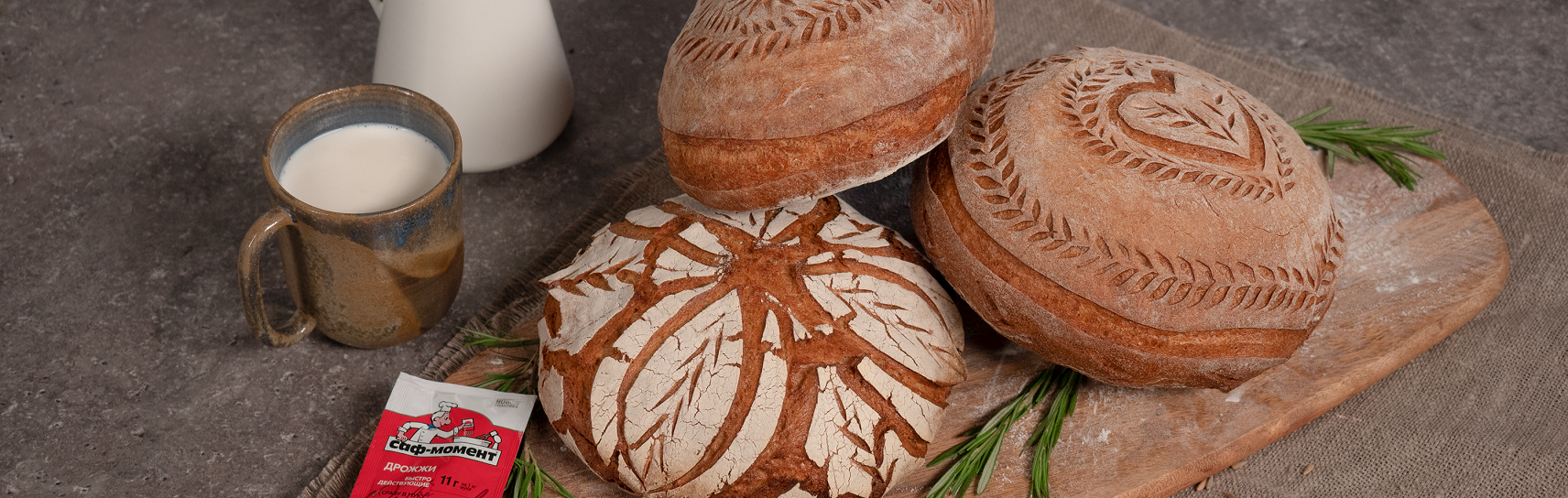 Фигурный хлеб (узоры на хлебе)